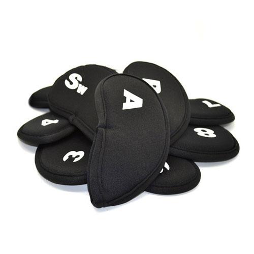 Headcovers till järnklubbor - Set 10 st