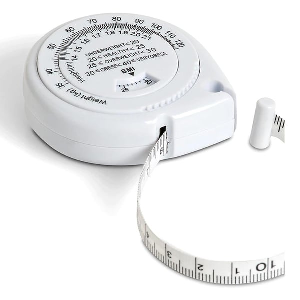 Fitness måttband för mäta kropp / fett + BMI