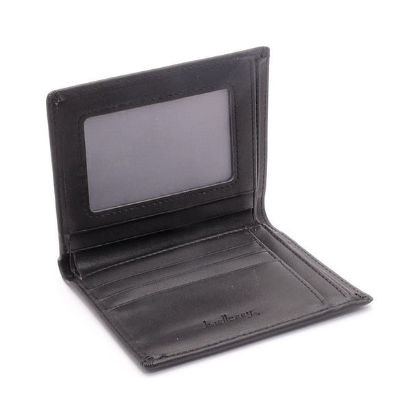 Plånbok Small Bifold Vertical PU - Svart