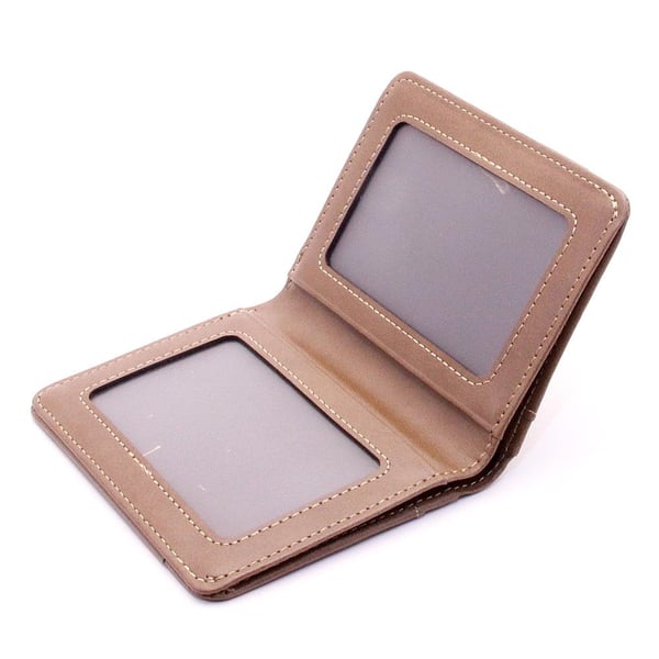 Kortplånbok / Korthållare EZ Bifold Vertical PU - Brun