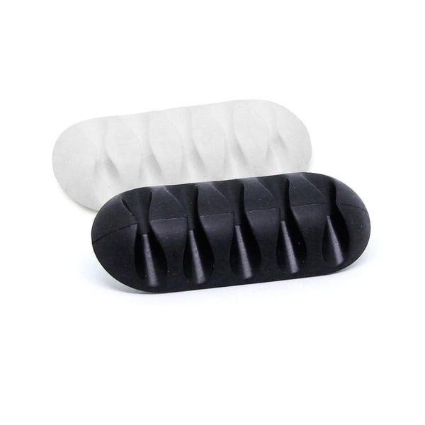 Sladdhållare / kabelorganiserare 2-pack