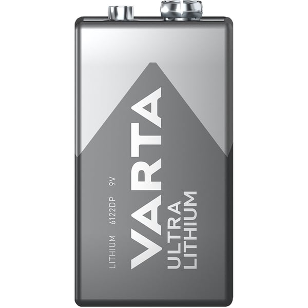 Ultra Lithium 9V -akku 1 kpl
