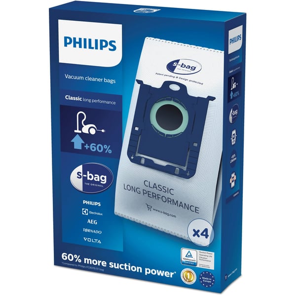 S-bag Støvsugerposer Philips Original Ny S-bag