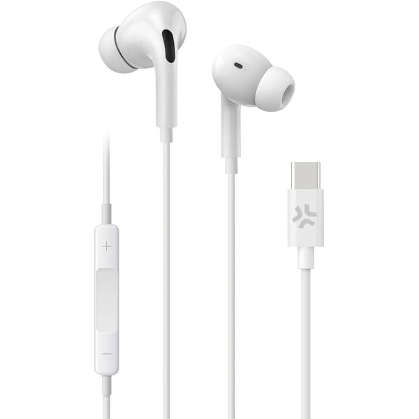 UP1200 Stereo Headset In-Ear USB-C Hvid