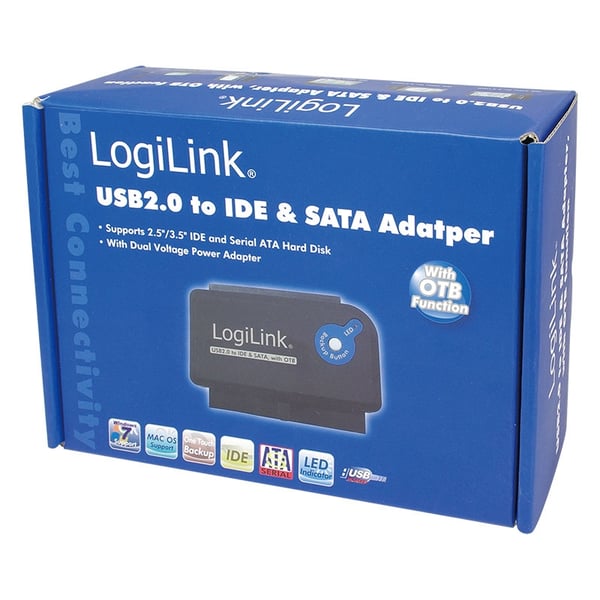 USB 2.0 -> SATA + IDE 3.5/3.2