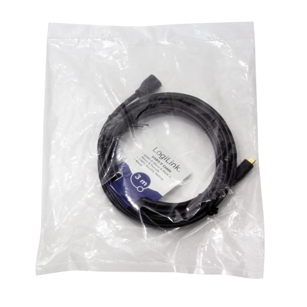 Forlengelseskabel MicroUSB 3m