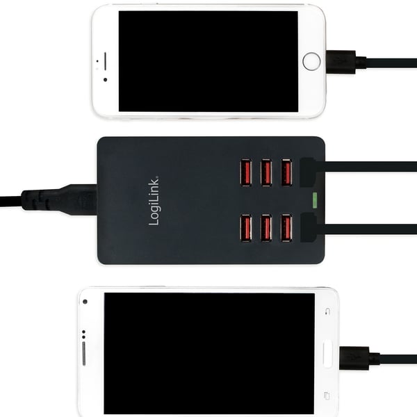 USB-laturi 8 porttia 8.8A