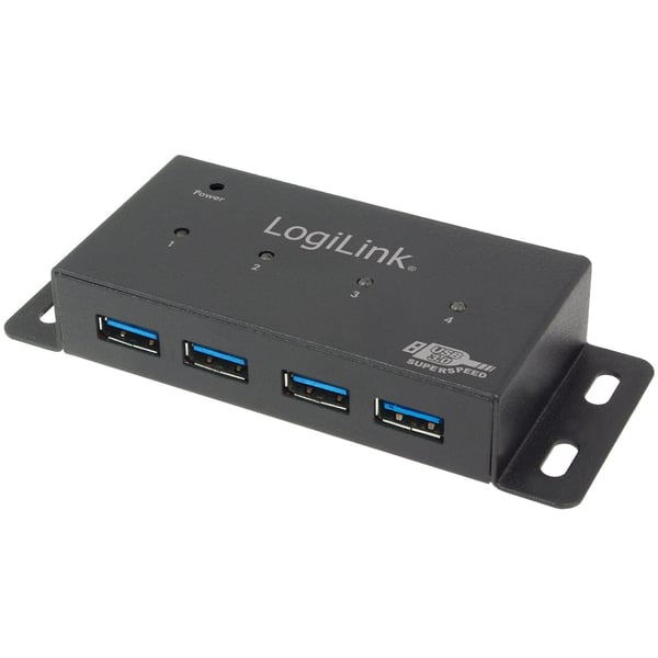 USB 3.0 -keskitin 4 porttia