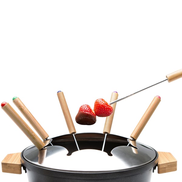 Fonduesett Pure Bamboo 173025 1,5l 8 pinner