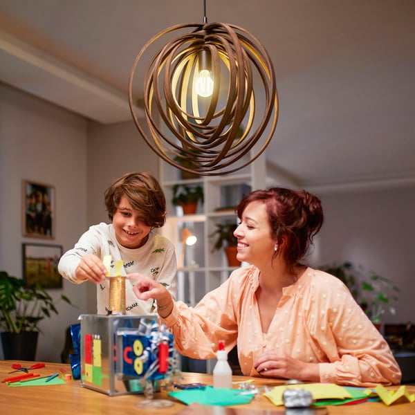 LED E14 Globe P45 2,3W (40W) Frostet 485lm 2700K Energiklasse A