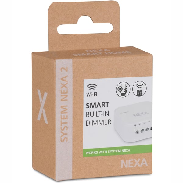 WBD-01 Smart innebygd mottakerdimmer 250W System Nexa 2 WiFi/433