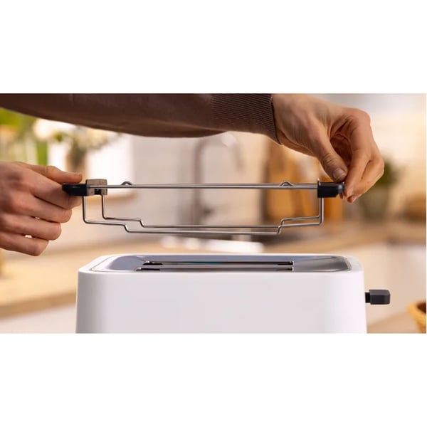 Brødrister TAT3M121 Hvit 950W Bagels Funksjon.
