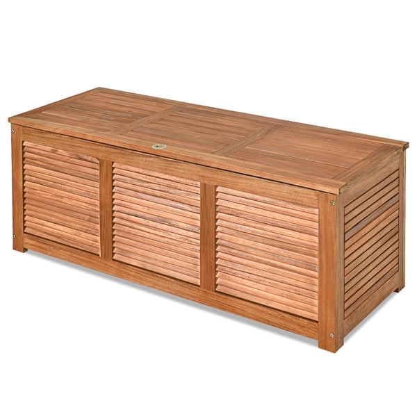 Havekasse opbevaringsboks til have og baghave akacietræ 120x45x45cm