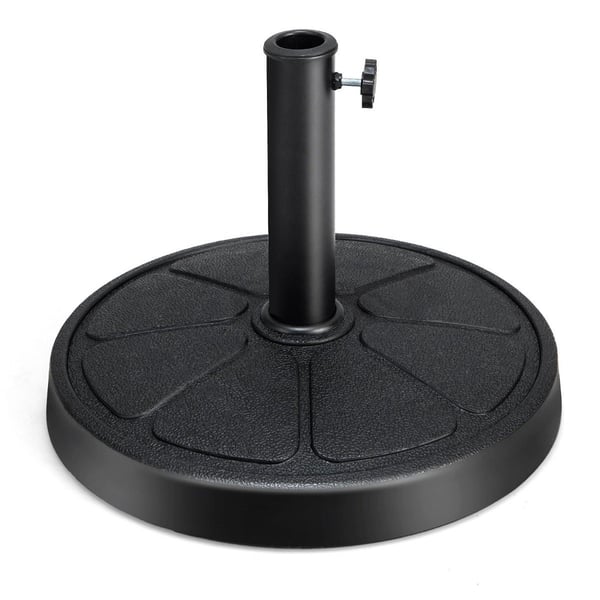 14 kg tungt paraplyställ med 45 cm diameter för paraplystavar på φ38/48 mm