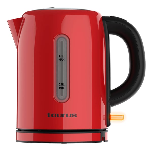 TAURUS Vannkoker 1L 2200W Vintage Rød
