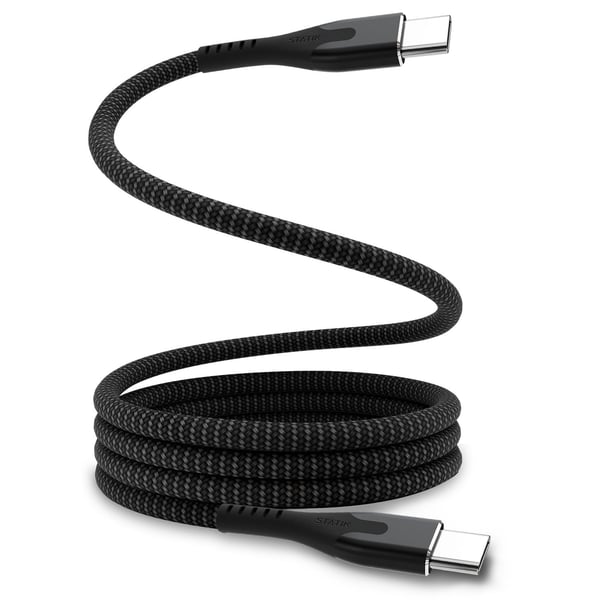 STATIK MagStack Magnetic Cable Pro USB-C till USB-C 2m Svart