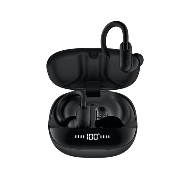 MIXX Hodetelefon Sports Charge 2 In-Ear Hook TWS Svart