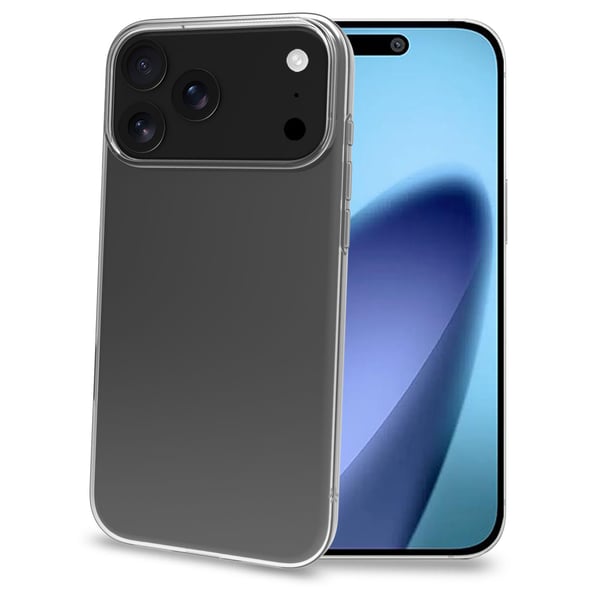 iPhone 17 Pro Max TPU etui, gennemsigtig