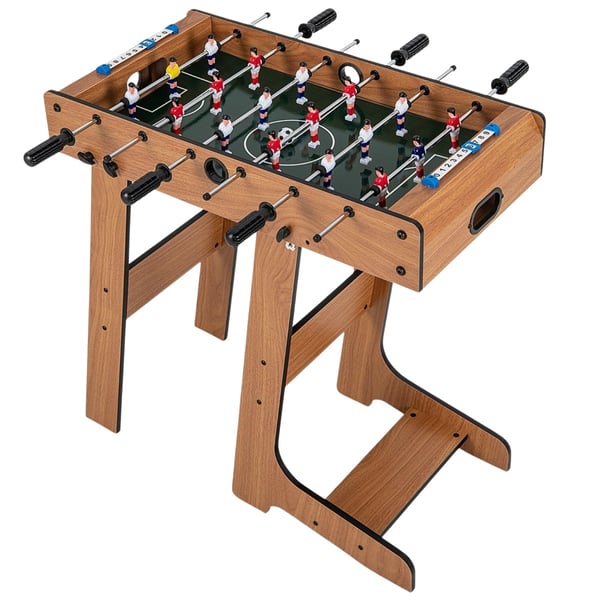 Sammenleggbart Fotballbord med ergonomisk håndtak, 33x36x109 cm