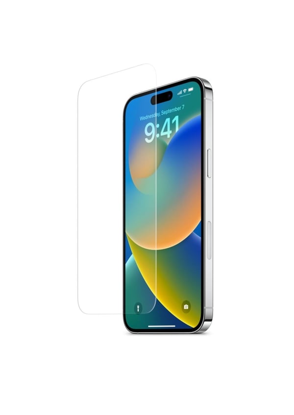 Härdat skyddsglas iPhone 15 Pro (3-Pack)