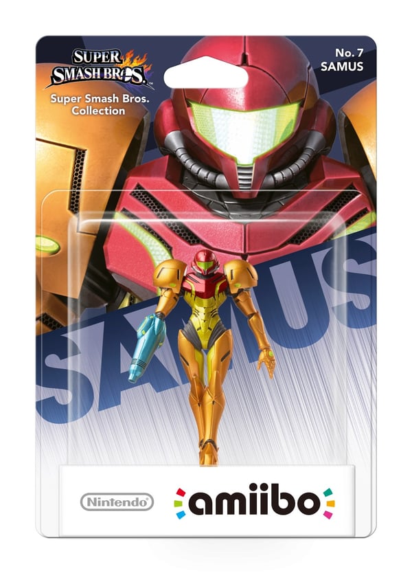 Nintendo Amiibo Figurine - Samus (Super Smash Bros. Collection)