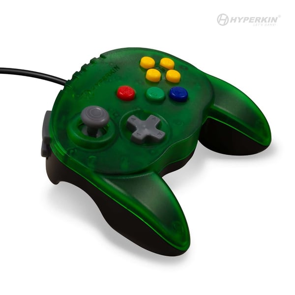 Fleet Admiral Premium Trådad Handkontroll Kompatibel med Nintendo 64