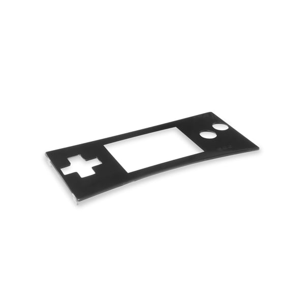 Faceplate Kompatibel med Nintendo Gameboy Micro Svart