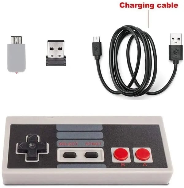 Trådlös Handkontroll Kompatibel med Nintendo Classic Mini