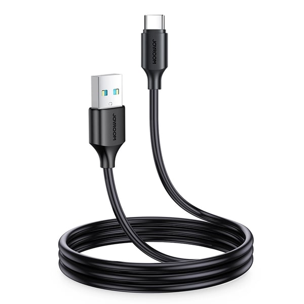 Joyroom Ladd/Data Kabel USB - USB Typ-C 3A 1m - Svart