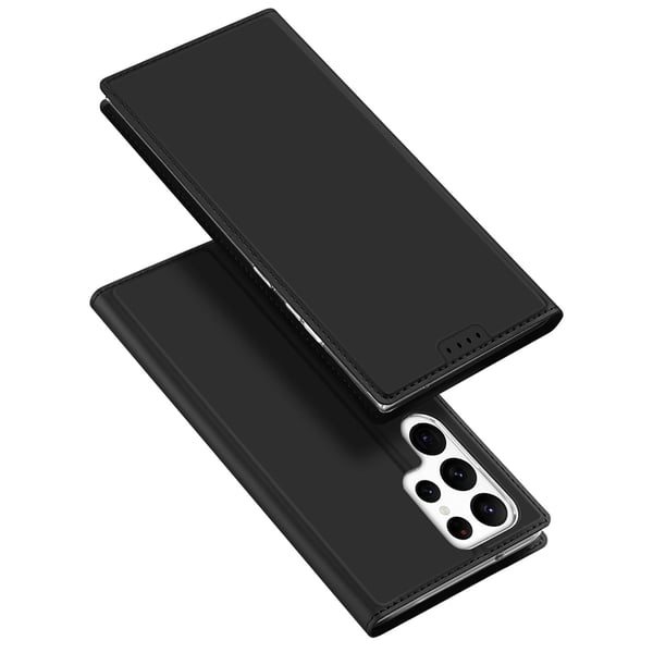 Dux Ducis Skin Pro Flip Fodral med Korthållare Samsung Galaxy S23 Ultra - Svart Dux Ducis Skin Pro Flip Fodral med Korthållare Samsung Galaxy S23 Ultra - Svart