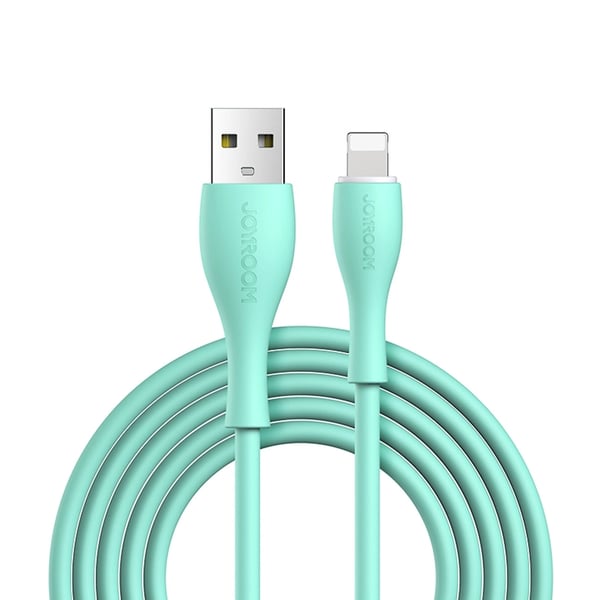 Joyroom USB Till Lightning Kabel 2m - Mintgrön
