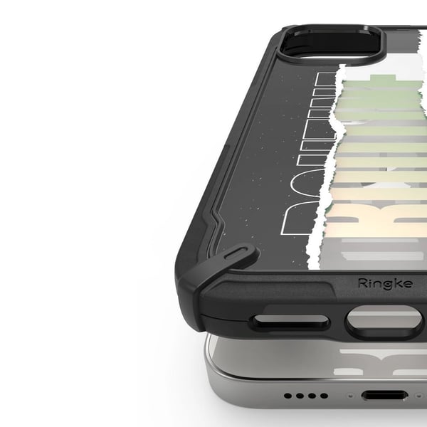 Ringke Fusion X Design Skal iPhone 12 mini - Svart