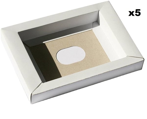 Inlay Kompatibel med Super Nintendo SNES (5-Pack)