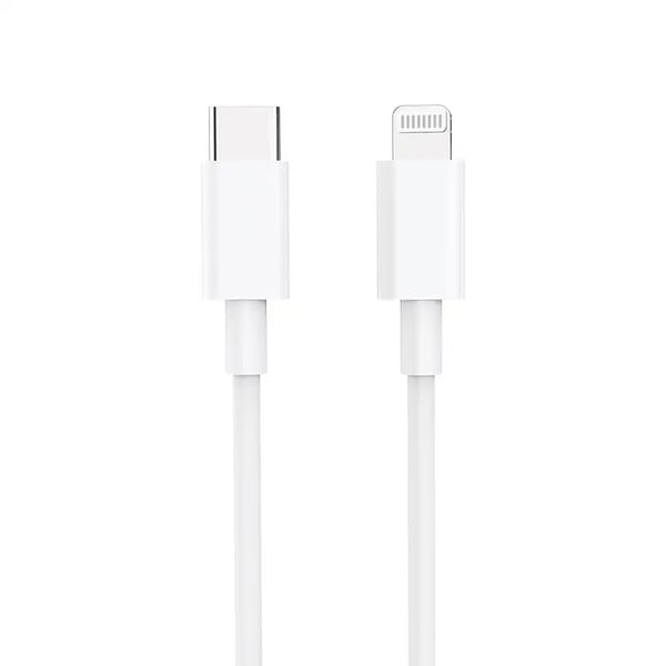 Laddkabel USB-C - Lightning 1m - Vit