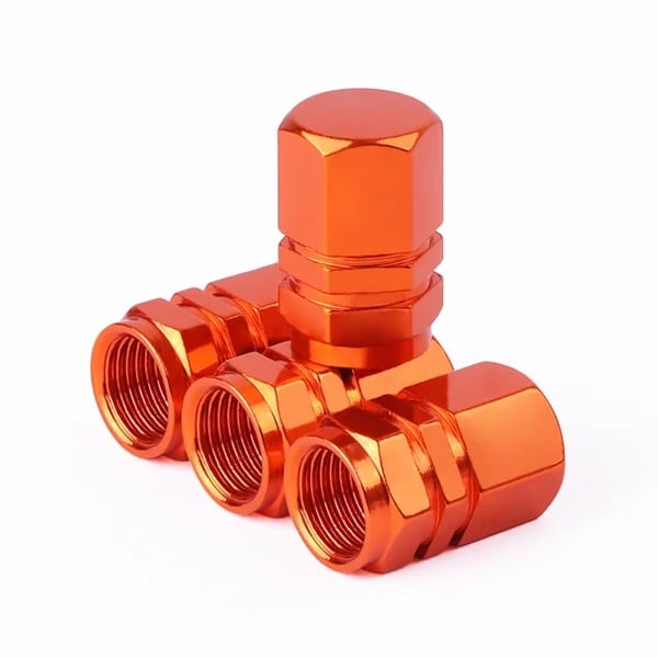 Ventilhatt till Bil (4-Pack) - Orange