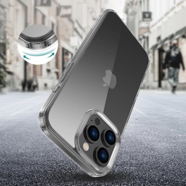 Tech-Protect FlexAir Hybrid Skal iPhone 16 Pro Max - Transparent