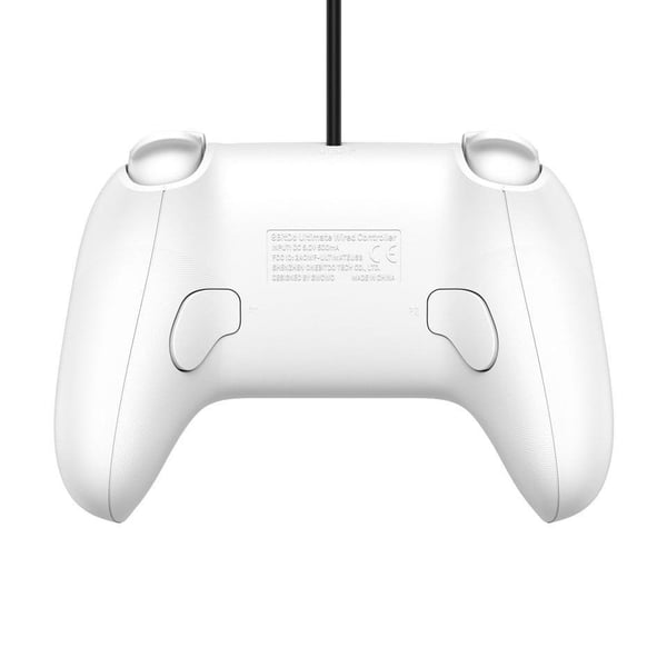 8BitDo Ultimate Wired PC/Switch Handkontroll Vit