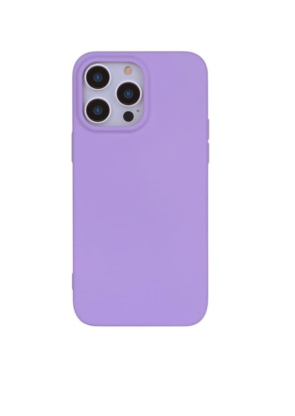 Silikonskal till iPhone 14 Pro Max Lila