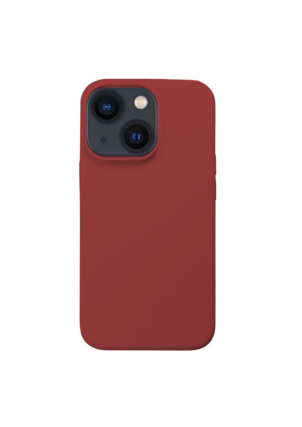 Skal i PET till iPhone 14 Vinröd