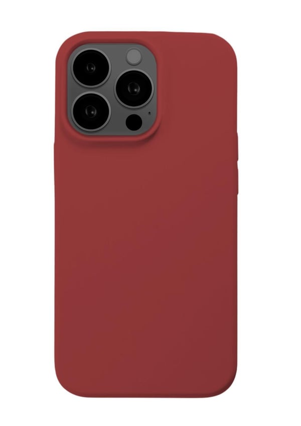Skal i PET till iPhone 12 Pro Vinröd