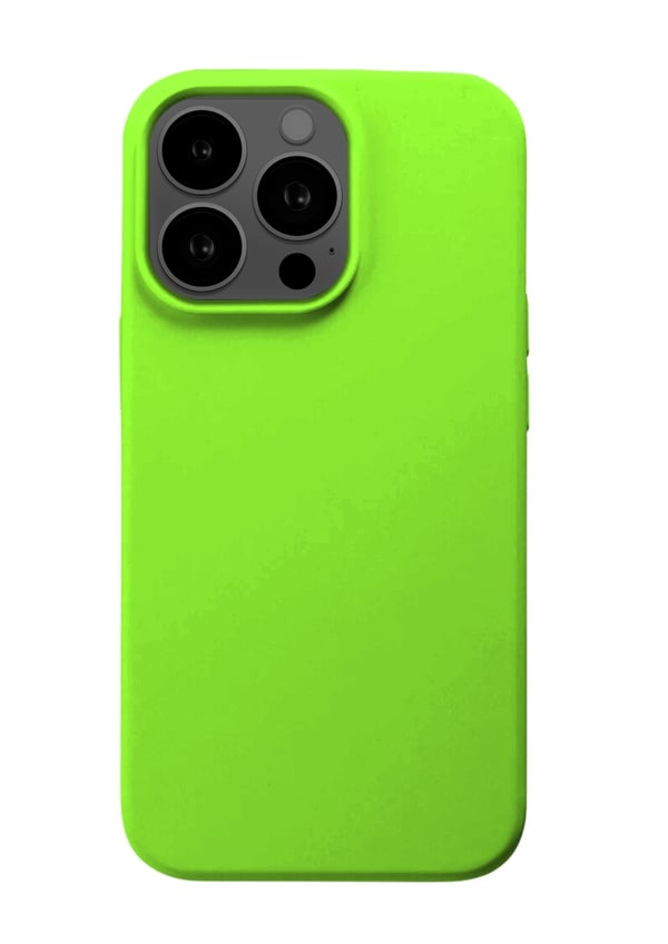 Silikonskal till iPhone 13 Ljusgrön