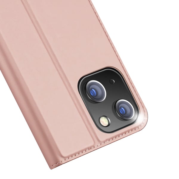 Dux Ducis Skin Pro Flip Fodral med Korthållare  iPhone 15 - Rosa