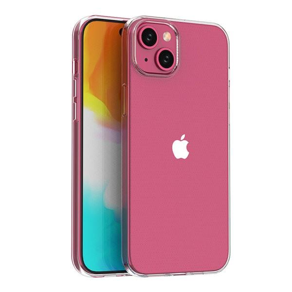 Ultra Clear Flexibelt Skal iPhone 15 Plus - Transparent