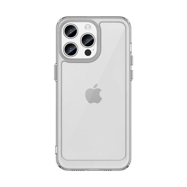 Outer Space Skal med Ram iPhone 15 Pro - Transparent
