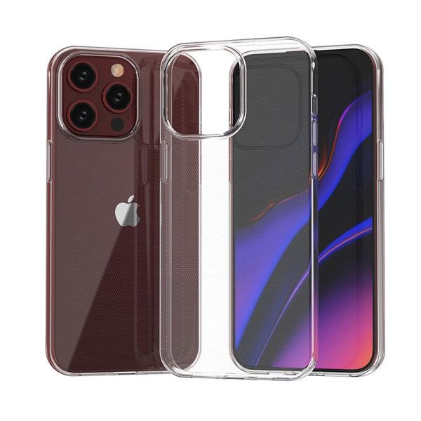 Ultra Clear Flexibelt Skal iPhone 15 Pro Max - Transparent