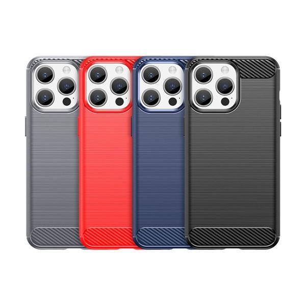 Carbon Case Skal iPhone 15 Pro Max - Svart