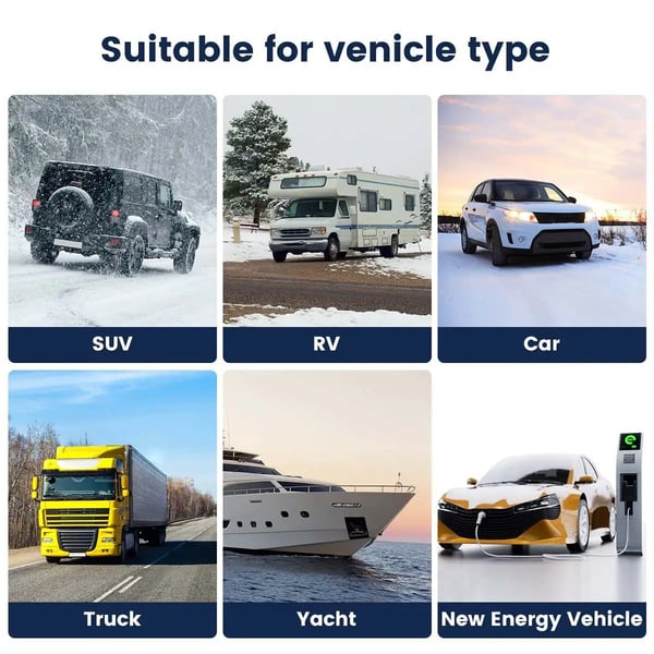 12V/24V 5KW dieselluftvärmare med Bluetooth-kontrollfunktion, kompakt struktur, energibesparande, lätt att installera