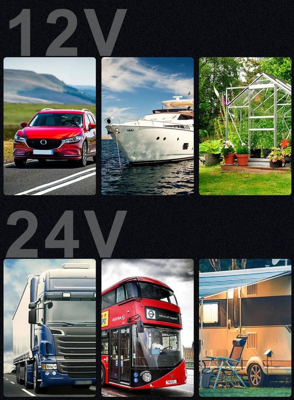 5KW 12V/24V fordonsparkeringsvärmare med kompletta tillbehör, säker och pålitlig