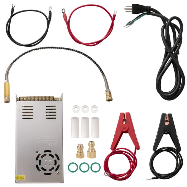 AC 220V/DC 12V 300W 30MPa/300Bar bärbar elektrisk PCP-luftkompressor med tryckmätare/LED-skärm/kylfläkt, lätt att ansluta