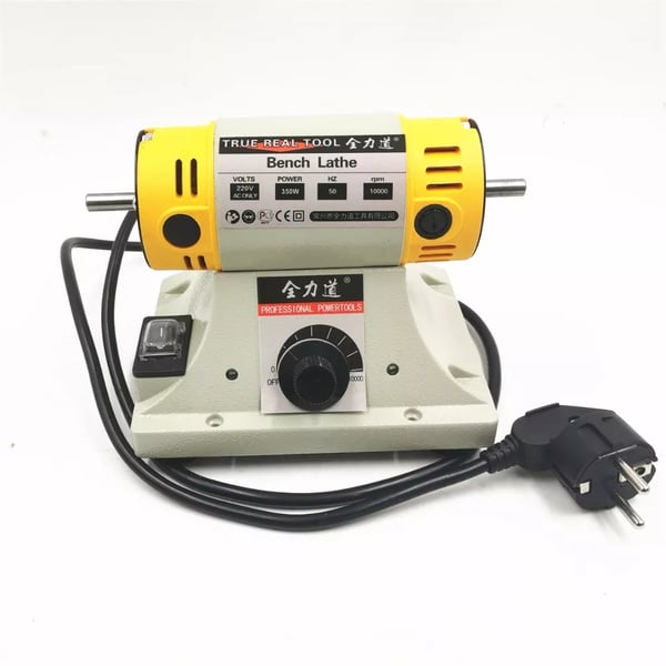 220V 350W elektrisk polermaskin med 0,4-6,5 mm flexibelt axelrör, motorslip med kompletta tillbehör, lätt att använda